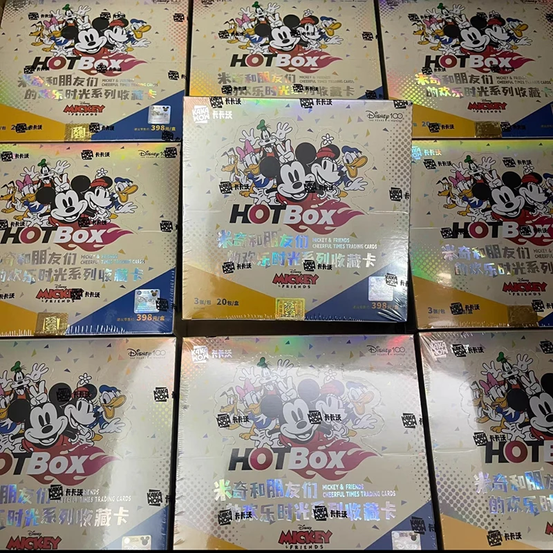 Kakawow Disney Card Mickey & Friends Cheerful Times Trading Cards Disney 100th Anniversary Card Gift Toys for Boys