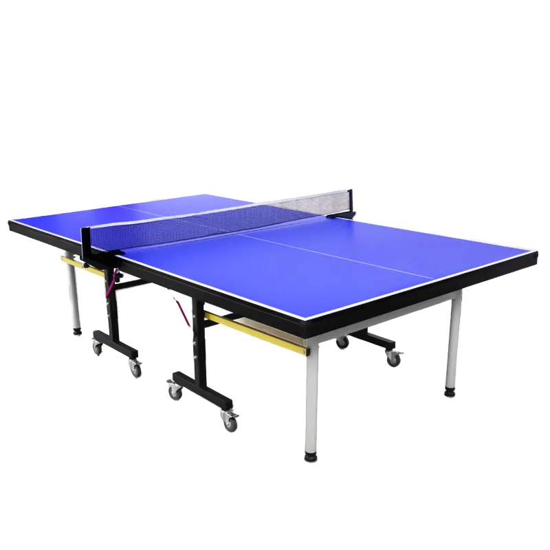 

Professional Competition 25mm Ping Pong Table, Foldable, Tournament-level, Round-leg Table, Indoor, Movable Ping Pong Table