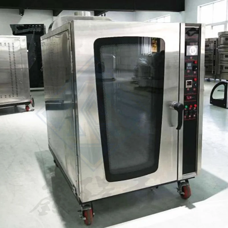 bakery equipment electric 8 trays industrial baking oven convection ovens for bread with air fryers