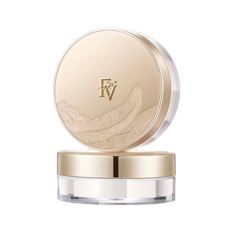 FV Loose Powder with Puff Mineral Waterproof Matte Setting Powder Finish Makeup Oil-control Professional Cosmetics for Women