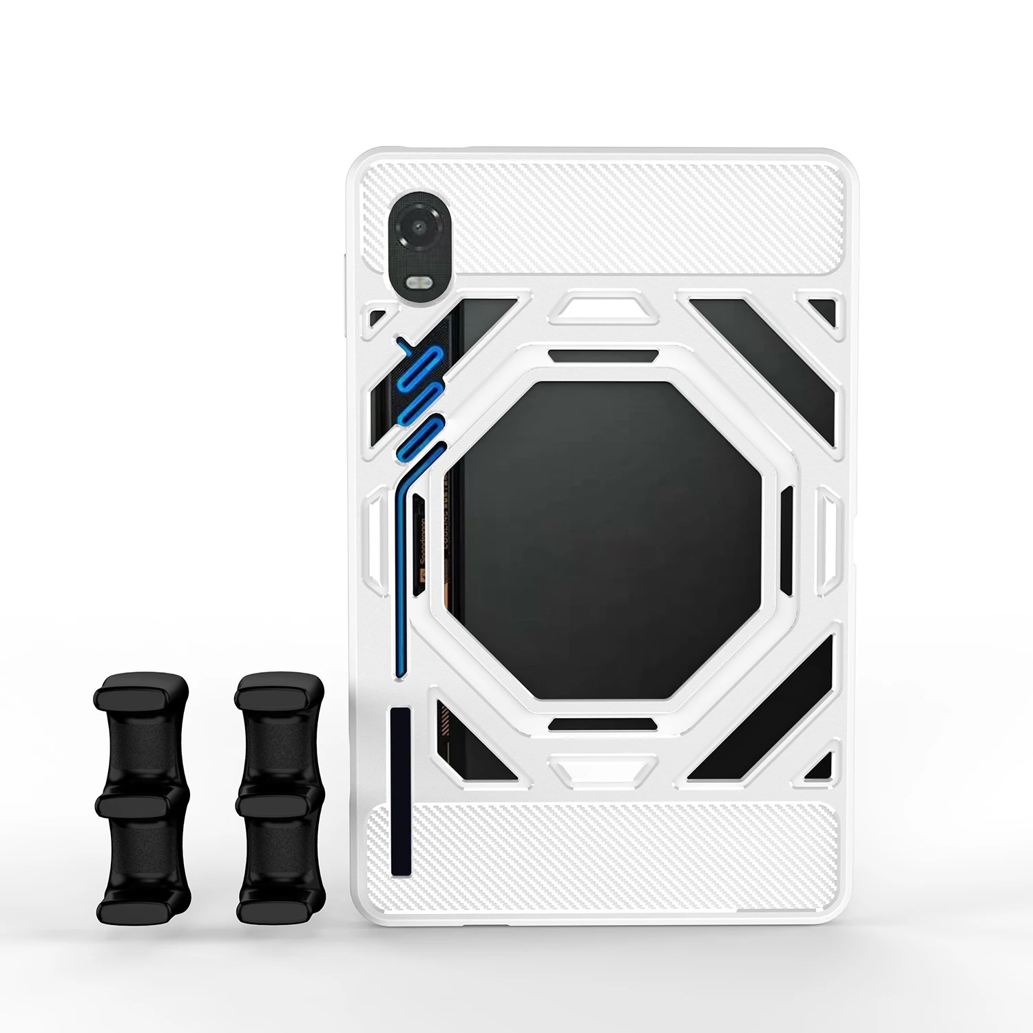 For REDMAGIC Astra 2 TPU Gaming Case Anti Drop Airbag Corner Cooling Hollow Back Design 0.3mm Raised Edge Protect Lens Screen