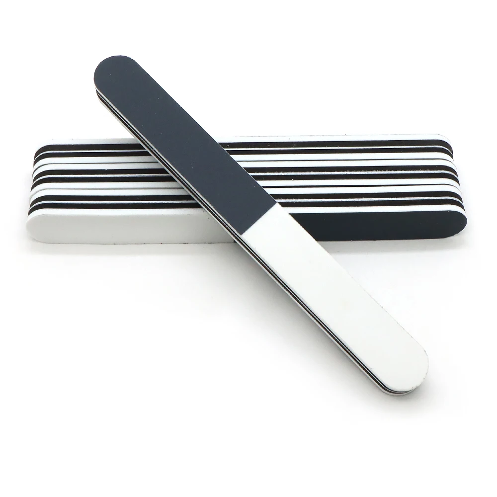 2/3/5 قطعة ثلاثة الوجهين ملفات تلميع الأظافر للتقليم 600/1200/3000 حصى المهنية مسمار الفن ملف عازلة شرائط DIY بها بنفسك صالون استخدام #6