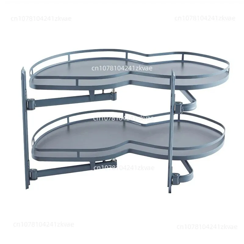 Swing Tray Magic Corner Rack Kitchen Corner Basket Magic Corner Cabinet Kitchen Cabinet Storage Rack