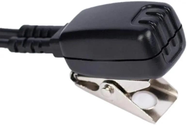 Xpr3500e fone de ouvido com microfone ptt para motorola xpr3300e xpr3500 walkie talkie 5 pacote rádio 2 vias forma g preto
