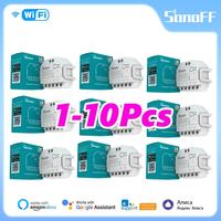 SONOFF DUALR3/R3 Lite DIY MINI Smart Switch 2 Gang Dual Relay Module With Power Metering Control Via EWeLink Alexa Google Home