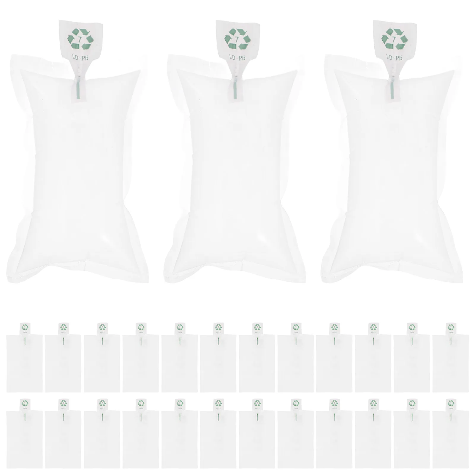 

100Pcs Air Packaging Bags Protectors Inflatable Shockproof Fillers for Storage Transport Multi-Functional Void