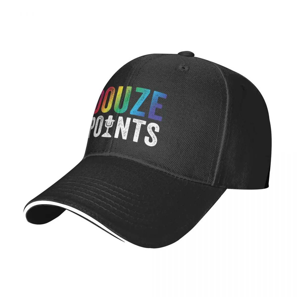 Douze Points Baseball Cap Sunscreen Beach Outing Luxury Cap Trucker Cap Women's Beach Men's