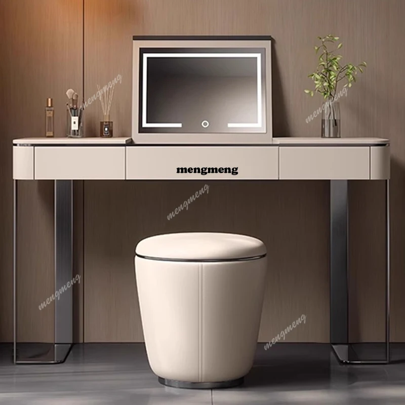 

Европейский туалетный столик середины века, белое зеркало для макияжа, туалетный столик для женщин, современная красота, модная мебель Penteadeira