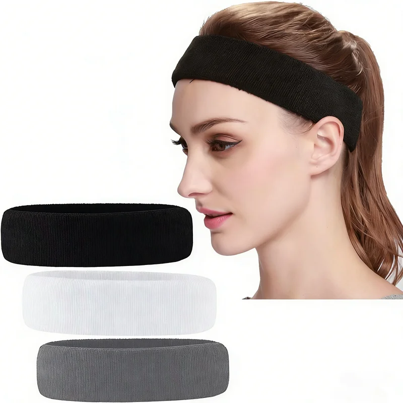 

Повязки для волос, впитывающие пот, для мужчин и женщин, для фитнеса, йоги и спорта на открытом воздухе.