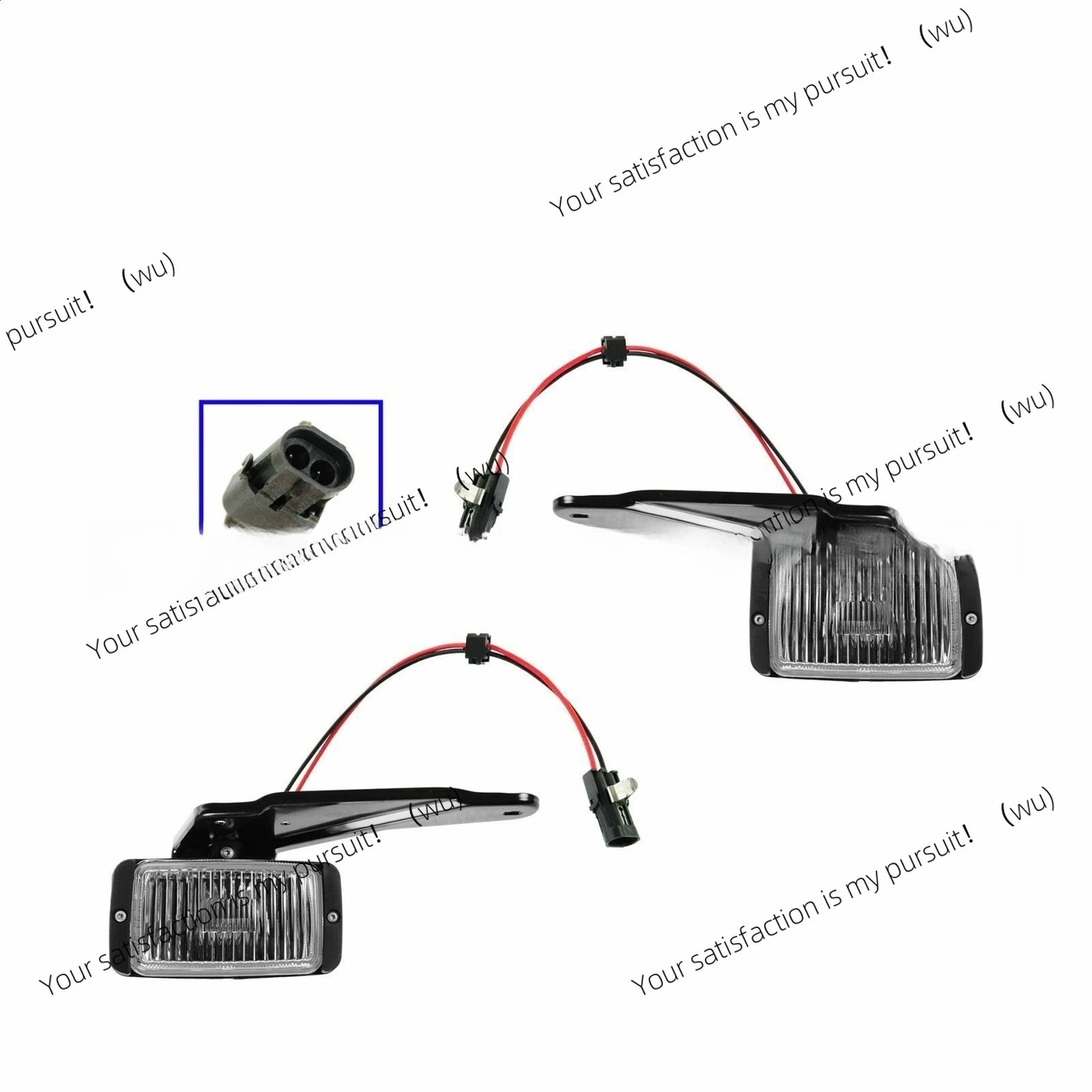 

Suitable for Chevrolet 1988-1999 CK pickup 1500 front fog lamp anti-fog lamp, lamp