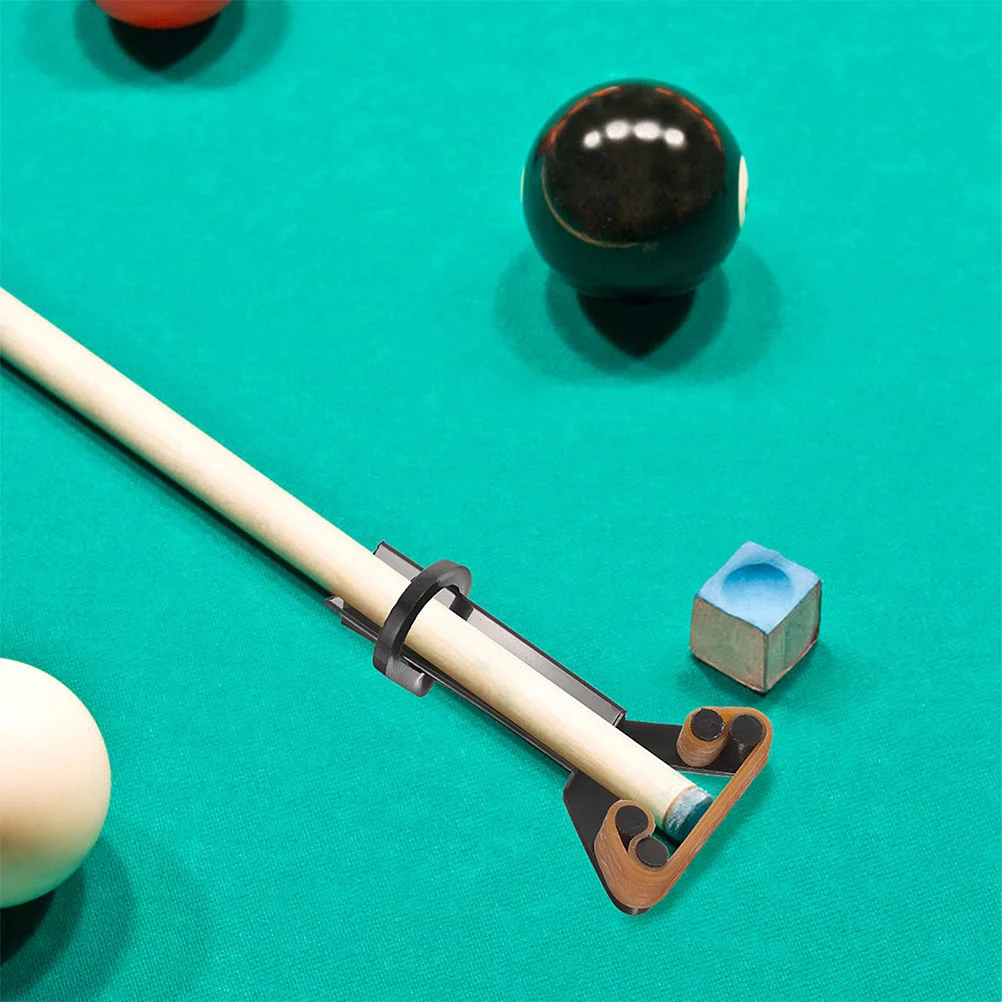 Outil de remplacement de pointe de queue de billard, support de anciers de billard, outils de craie de jeu rapide, kit de 3 pièces