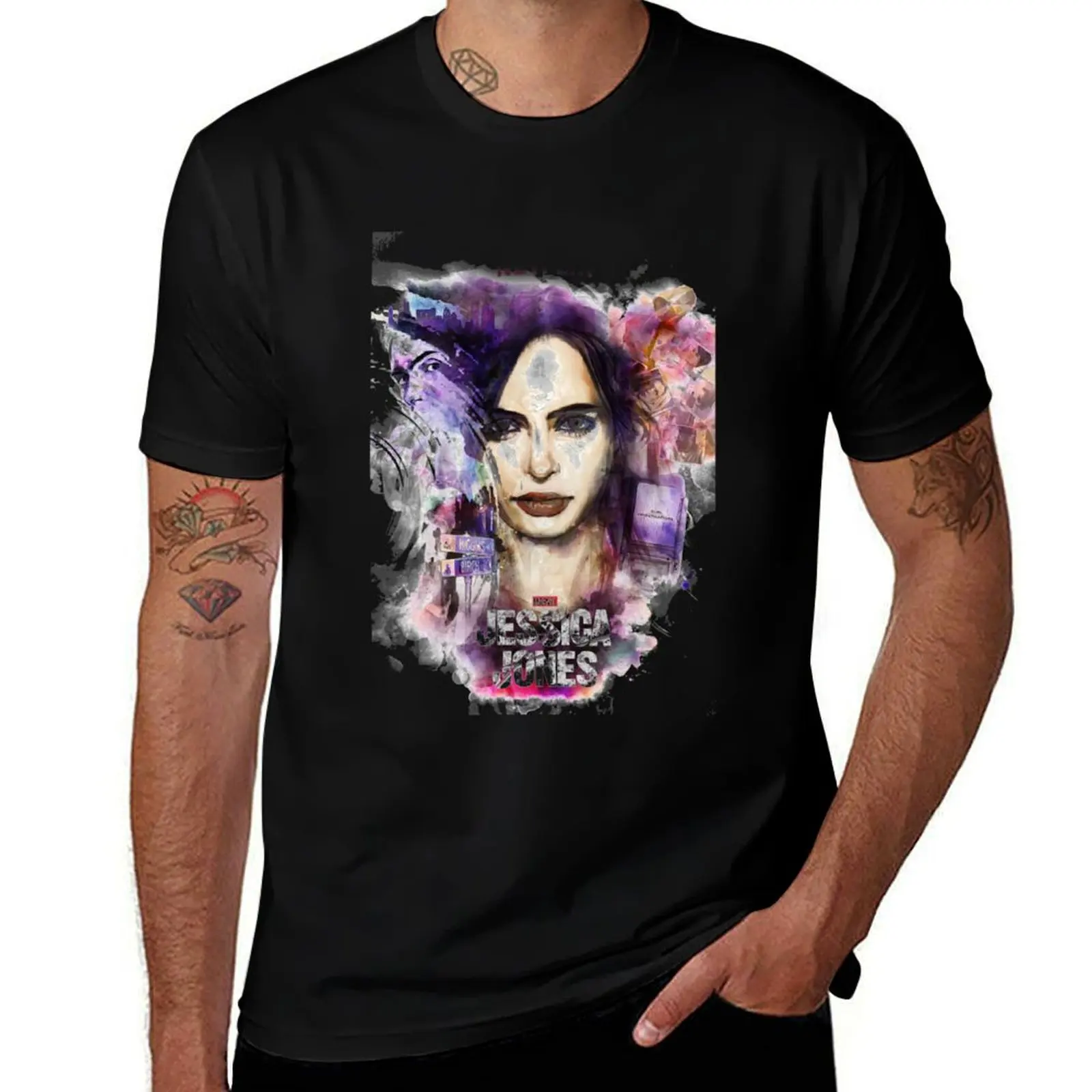 

singer jessica tour jones album T-Shirt cotton t shirt pack T-Shirt