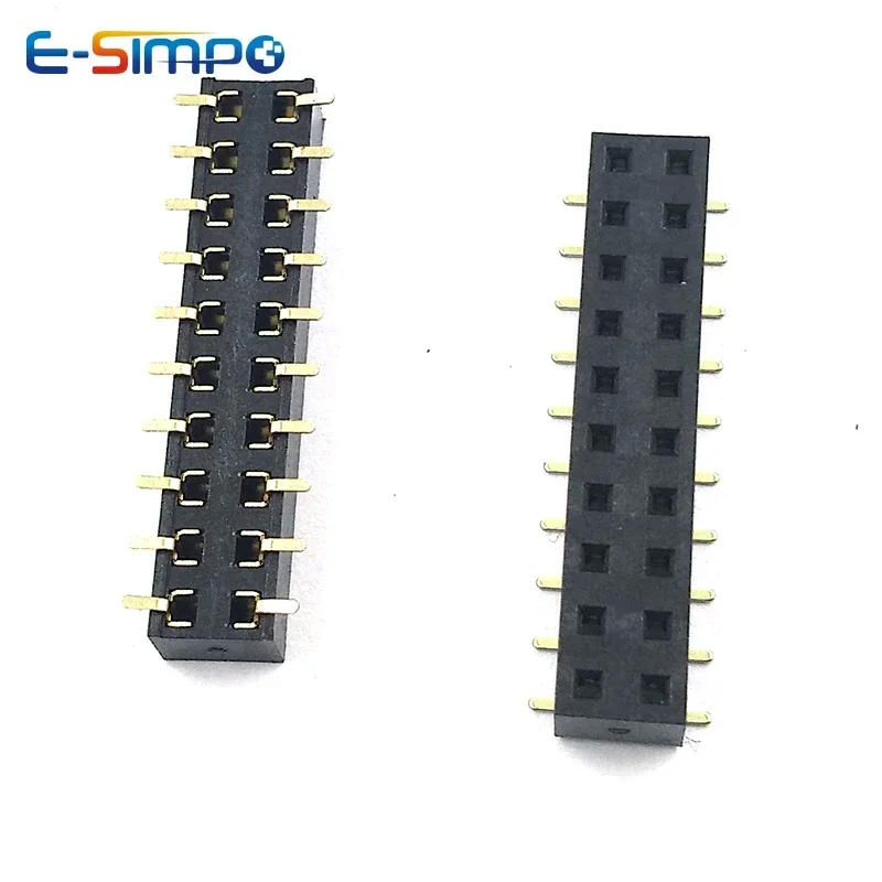 20pcs 2.54mm SMT PH3.5 2x3P/5P/8P/10P/13P/20P Double Row Short Low Profile SMD Surface Mount Female PCB Header Socket Connector