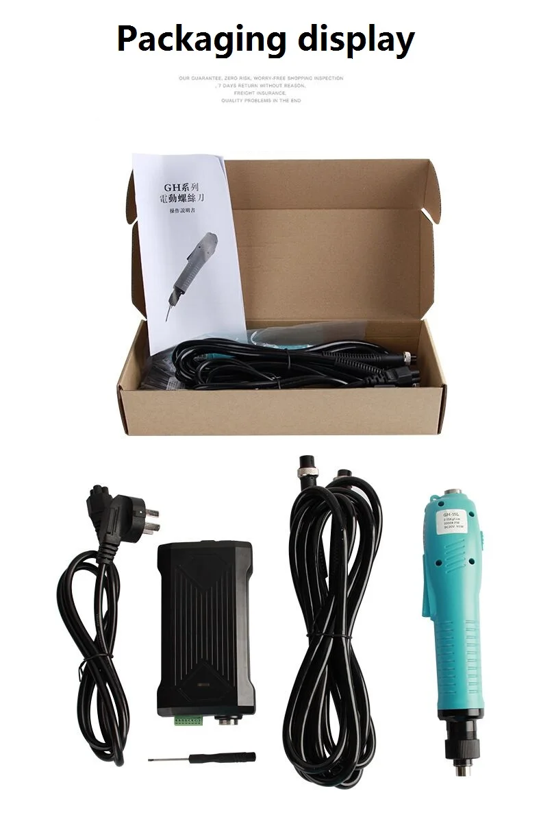 Non-carbon Cheaper Economical Electric Brushless Motor Screwdriver for Production Line
