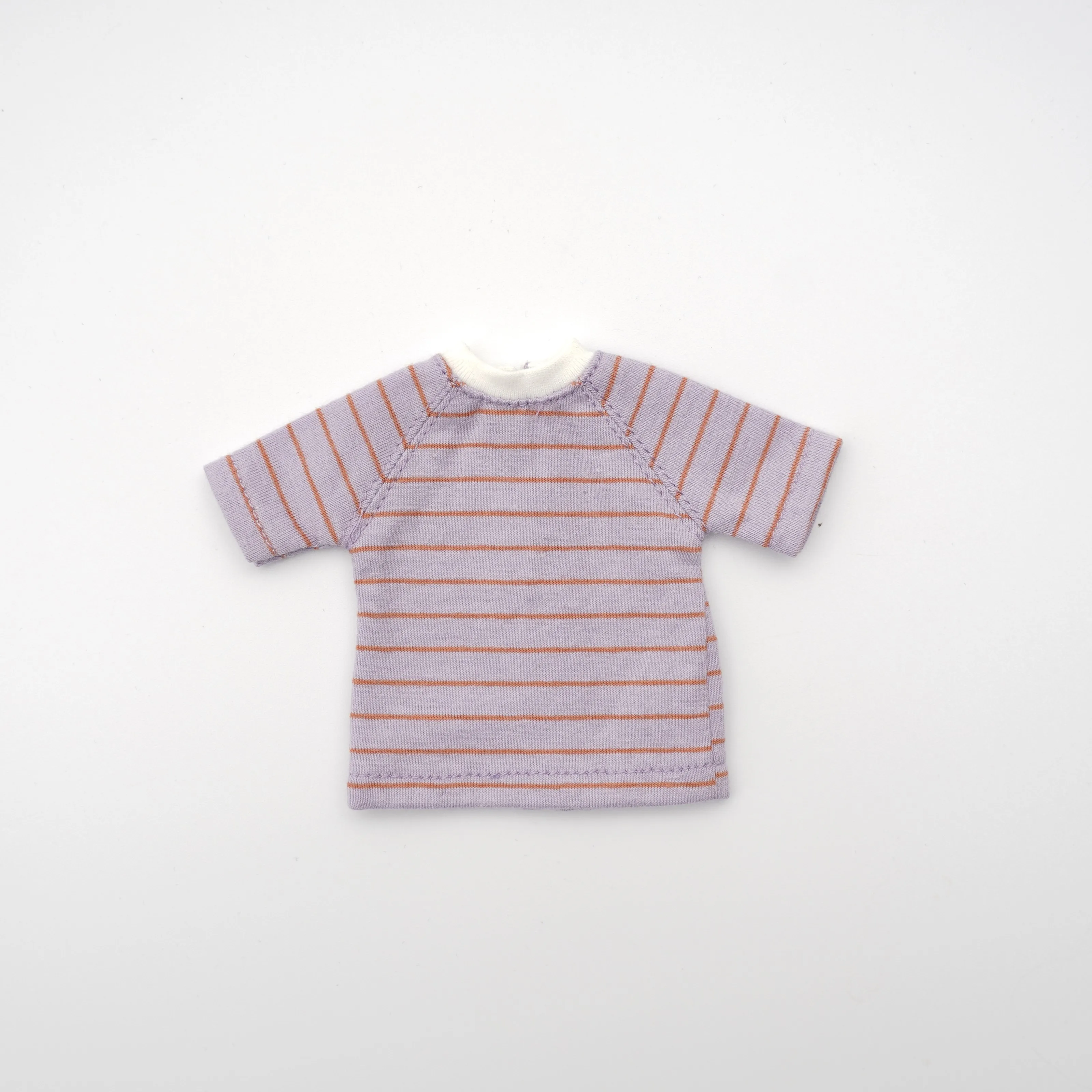 Blythe boneca roupas acessórios de manga curta t ob24 ob22 ob26 azone pequeno pano boneca roupas bjd 6 pontos camiseta listrado topo