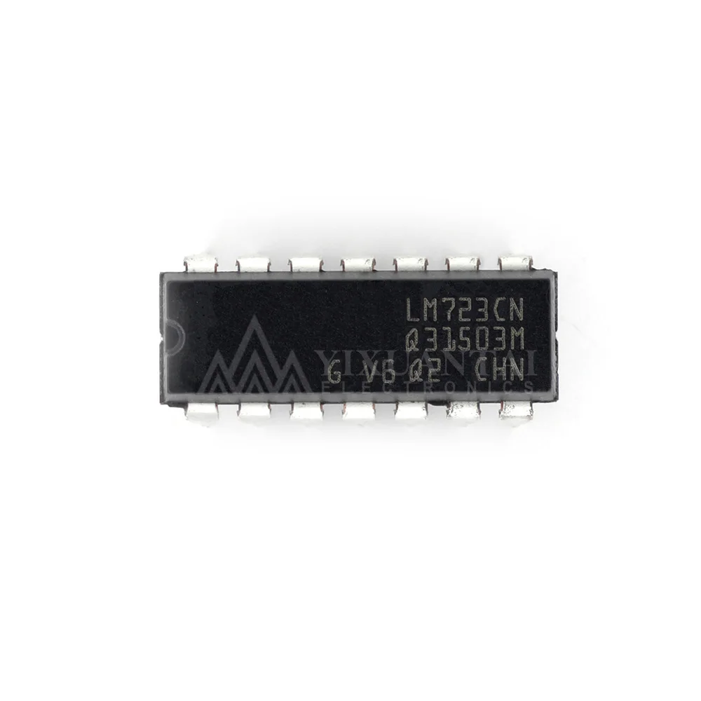 10pcs/lot NEW LM723 LM723CN  voltage regulator single chip microcomputer in-line package DIP14 ic chip