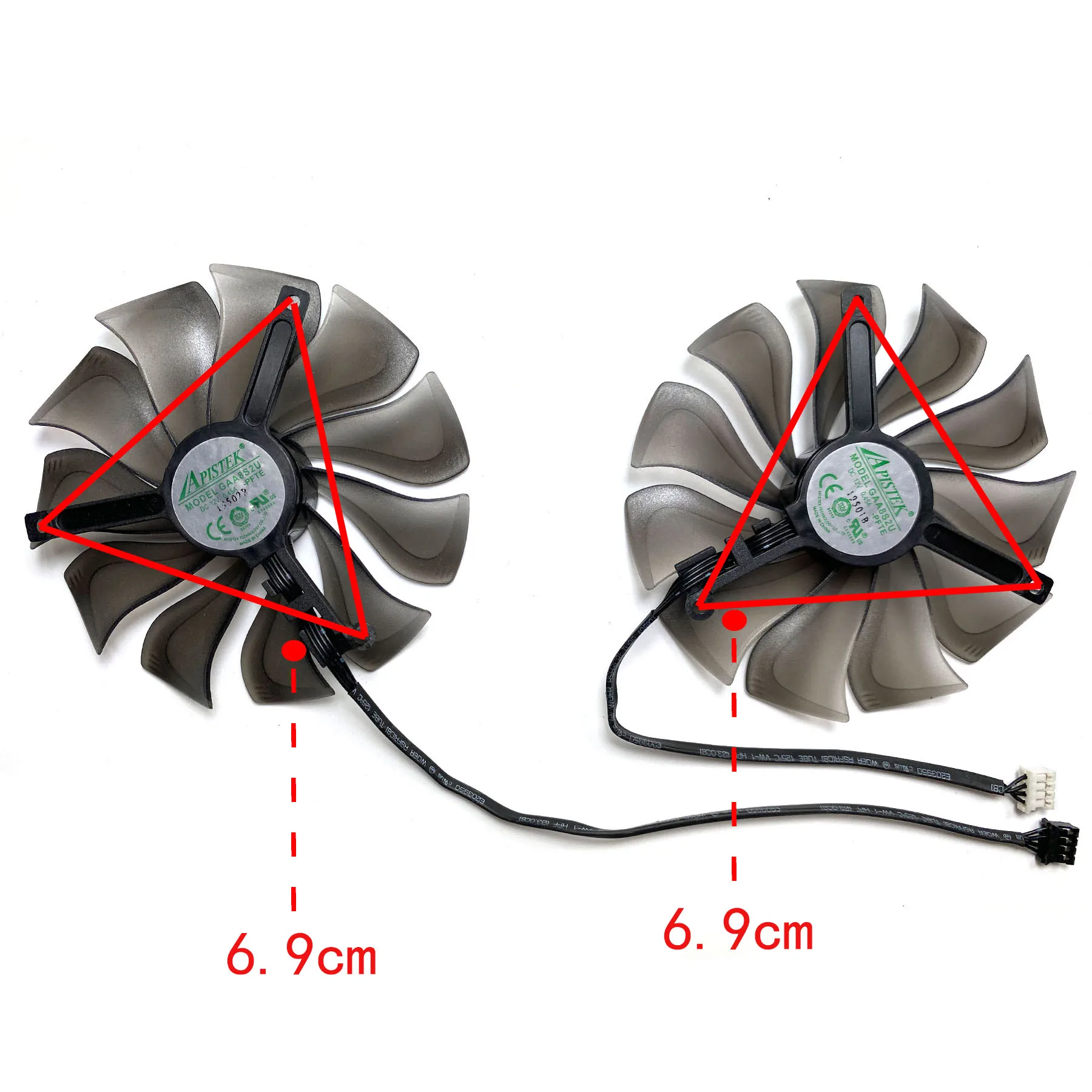 Imagem -03 - Substituição da Placa Gráfica Gamerock Ventilador para Palit Geforce Rtx2060s 2070 2070s 2080 2080ti 2080s Novo Ga8s2u