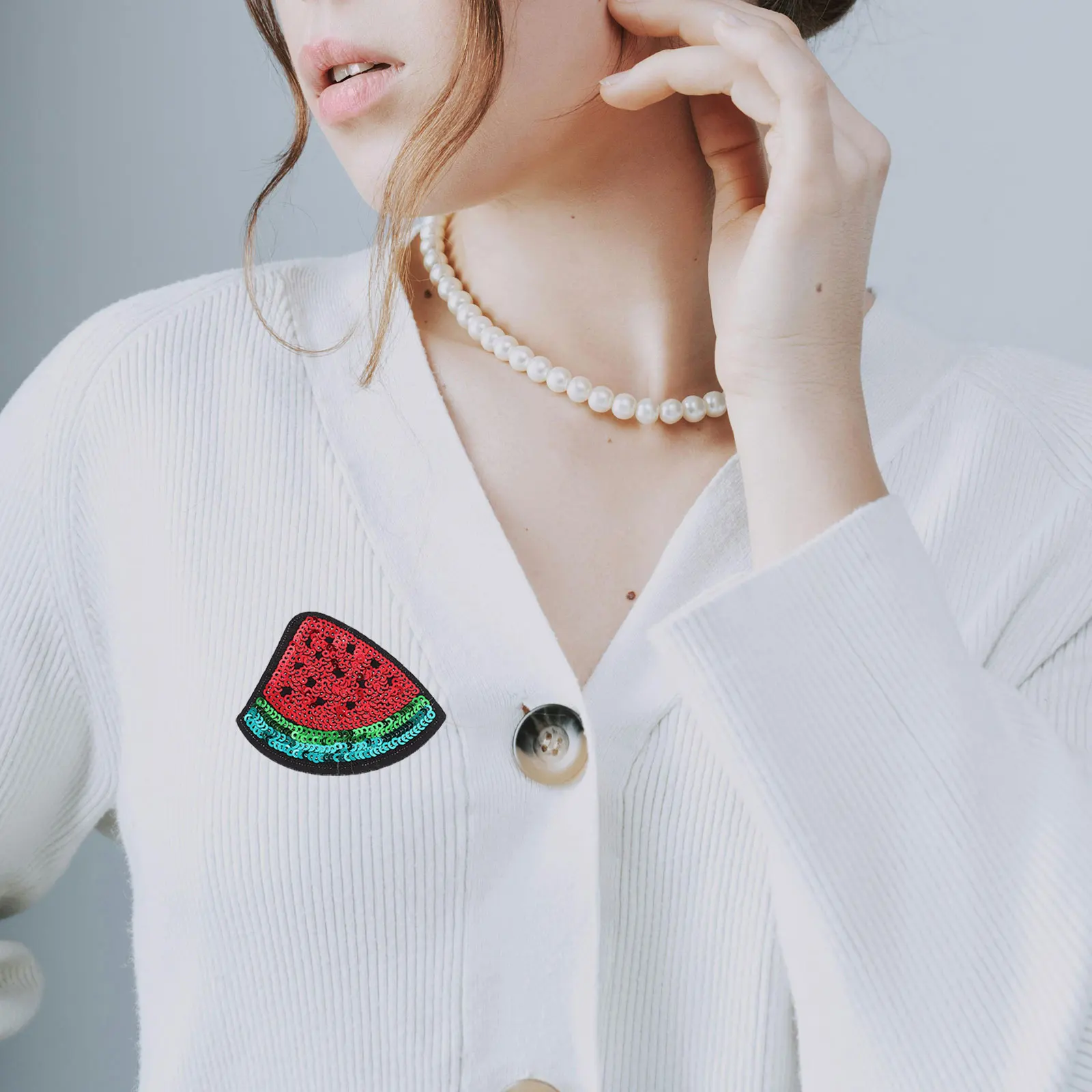 

5pcs Embroidered Patches Polyester Thread Iron On Sewing Accessories Clothing Diy Jeans Badge Applique