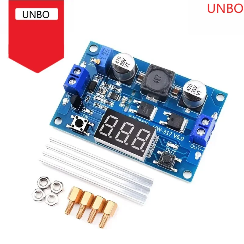DC DC-DC 3~35V to 3.5~35V LTC1871 Booster step up Step-up module Converter Regulated Power Supply+VoltMeter