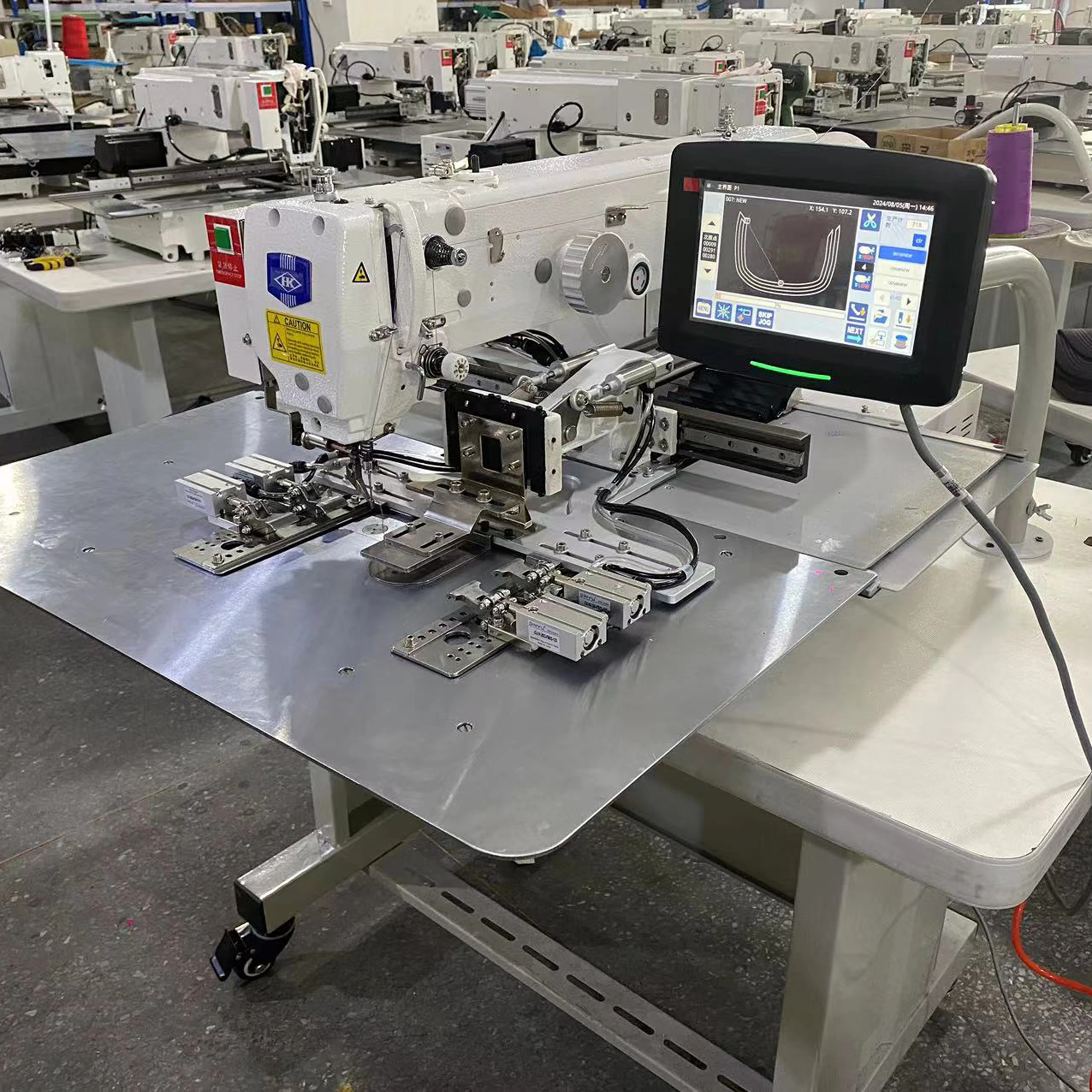 HK-3020 New Design Computer Fully Automatic Sewing Machine Hat Pattern Making Sewing Machine