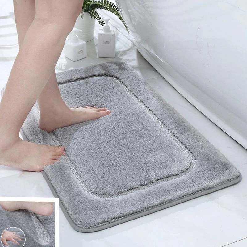 

Hot -selling Bathroom Toilet Floor Bath Mat Enter the Door Absorb Water -absorbing Non -slip Floor Mats Foot Rug Products Home