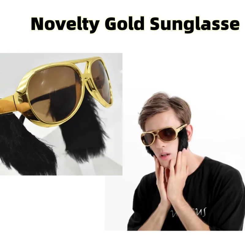 

Новинка, маскировочные очки 70-х годов, дискотека, фильм, ролевые игры, Элвис, выпускной, забавные очки, платье для косплея, рок-карнавал, аксессуары