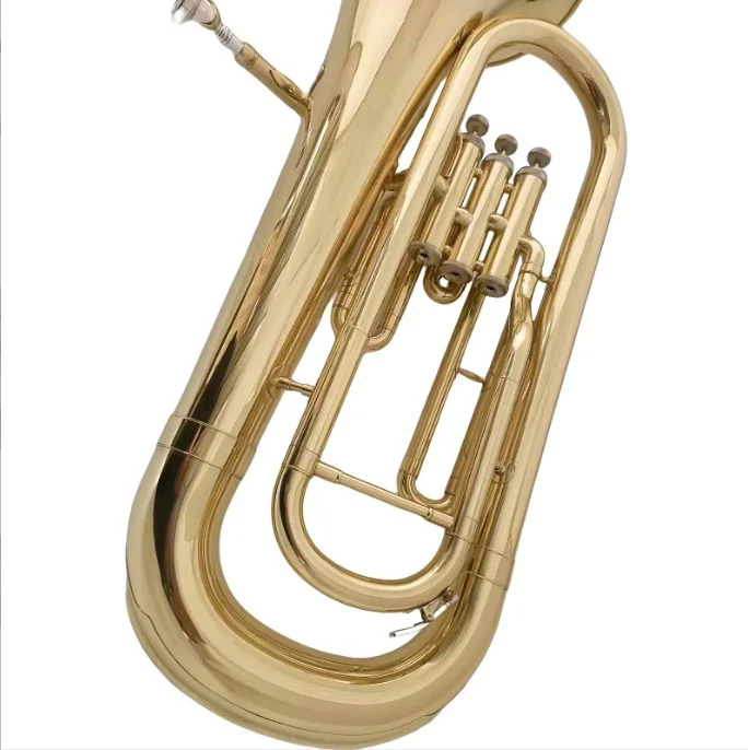 Euphonium Instrument Bb Key Golden Buttons Flexible And Effortless Manufacturer Band Performance Hot Selling Model