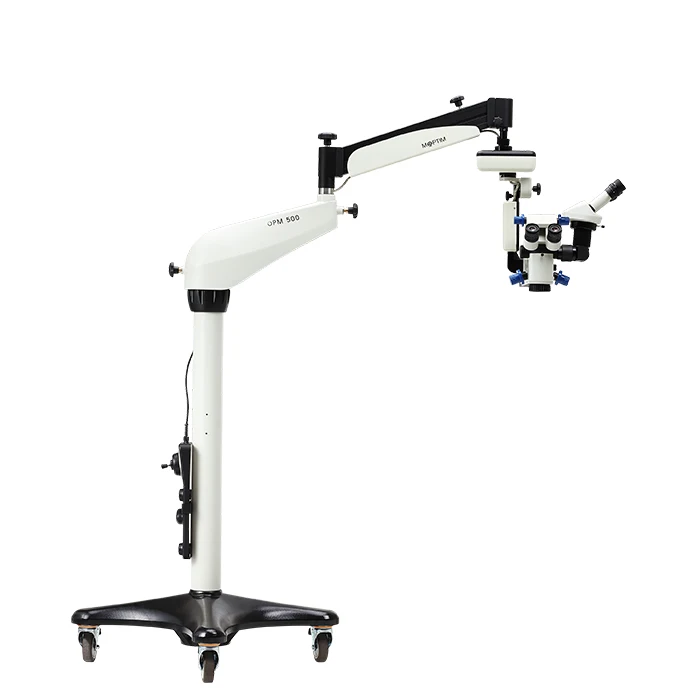 OPM500 Microscope With LED Bulb 5 Step With Built-in CCD Assistant Microscope Optional