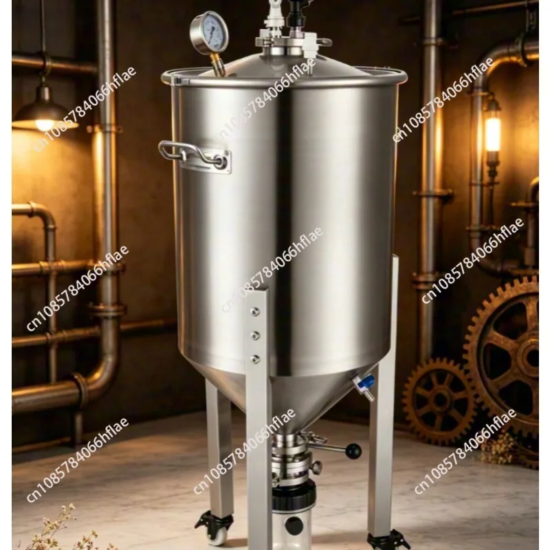 35L & 65L StainlessSteelPressurizedBeerFermenter withFermentation Bracket,Home Beer Brewing Equipment, WorkingPressure 15-20psi