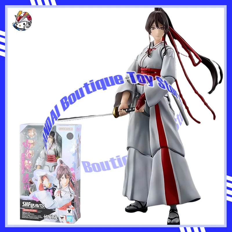 

Original Genuine Bandai Box Yamada Asemonemon Sasaki SHF Joints Movable Model Toys Action Figure Gifts Collectible Ornaments