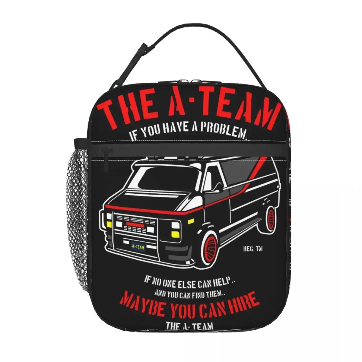 The A Team Insulated Lunch Bag for Women Children Leakproof Food Boxes Thermal Lunch Box Tote