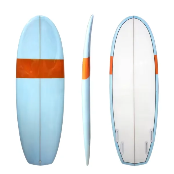 

High Quality Fiberglass Surfboard Durable Square Tail PU Shortboard