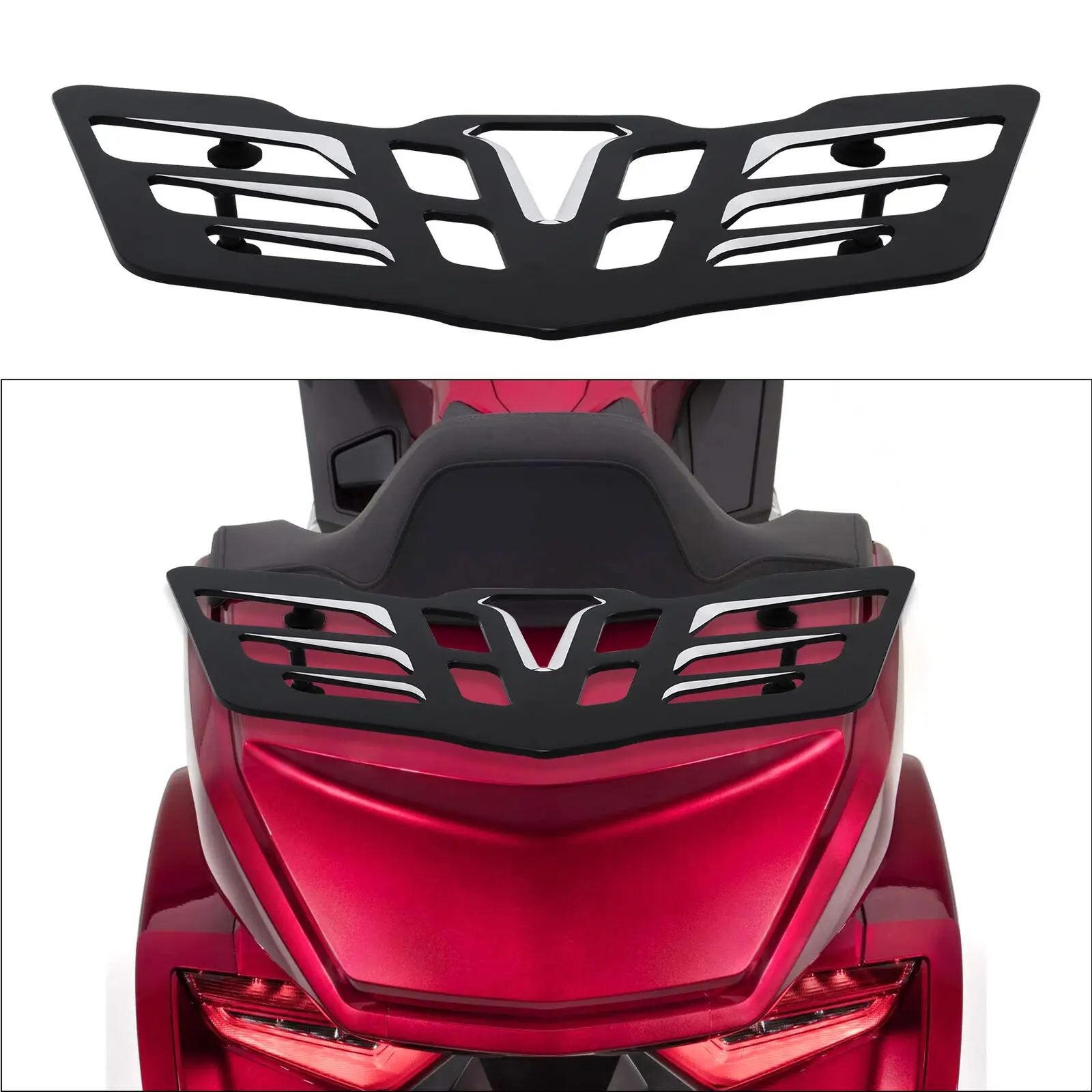 TCMT XF29012072-GB Rear Pack Trunk Luggage Rack Fit for Honda Goldwing 1800 GL1800 2021-2023