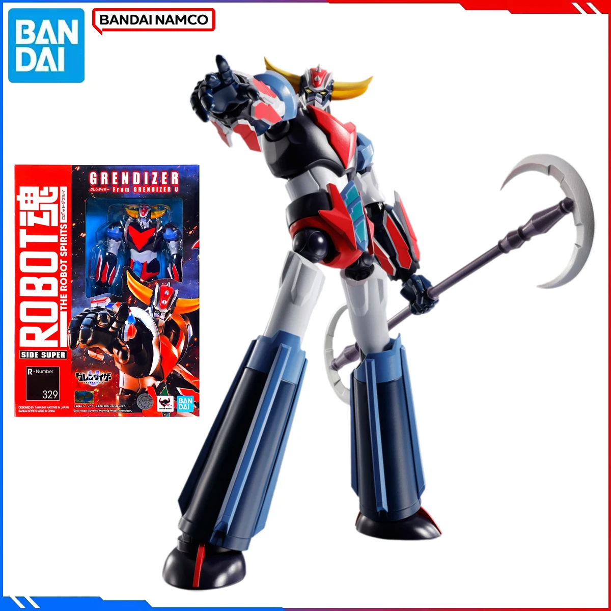 

Genuine Bandai Original Grendizer U Figure Model Kits Robot Collection Anime Figures The Robot Spirits Grendizer Action Model