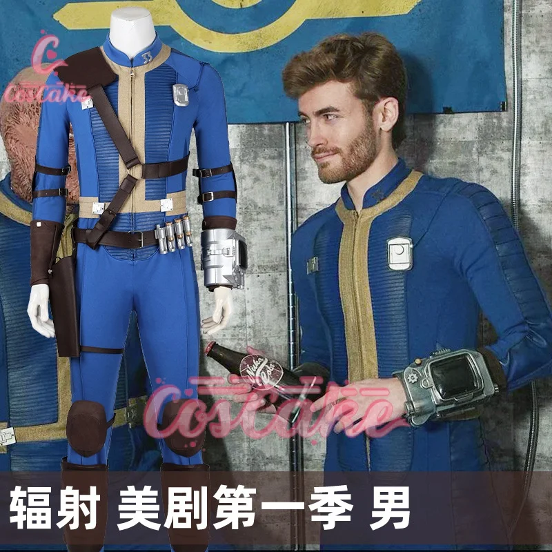 

Game fall cos out Lucy cosplay jumpsuit 33 Cosplay Costume Lucy MacLean belt armor uniform arm props Halloween