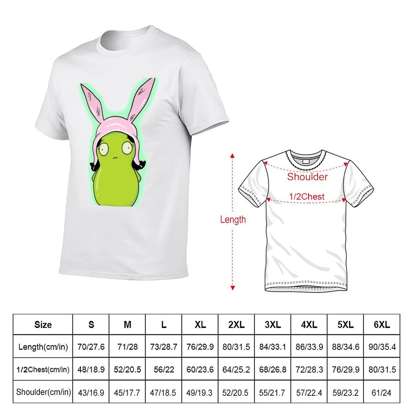 Kuchi Kopi Louise T-Shirt Simple Line Art Print Tee