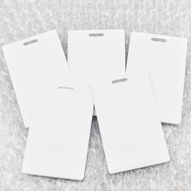 5Pcs 125KHz RFID Smart T5577 EM4305 Writable High Quality Thick Clamshell Proximity Rewritable Access Control Card