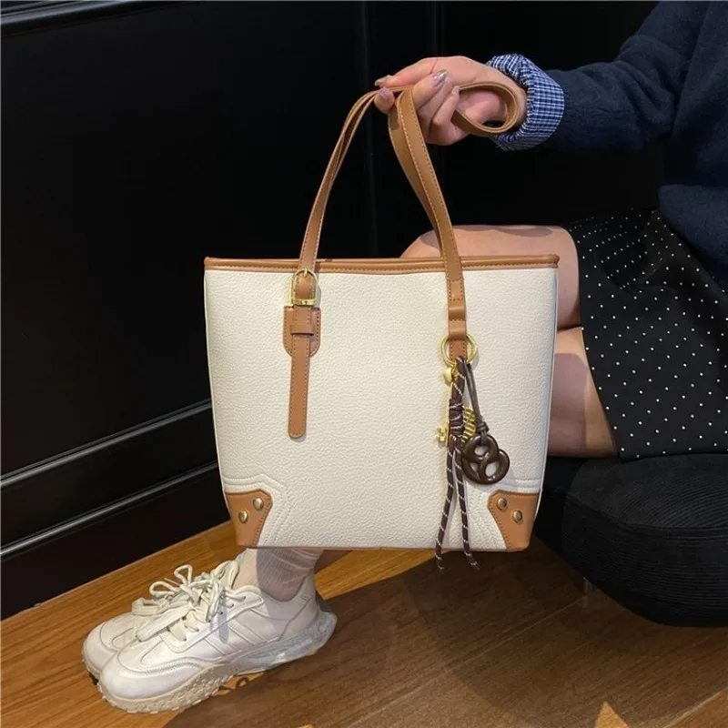 Trendy Designer Satchel Bag Textured With Letter Logo Also An Ideal Stylish And Functional Diaper Bag For Women