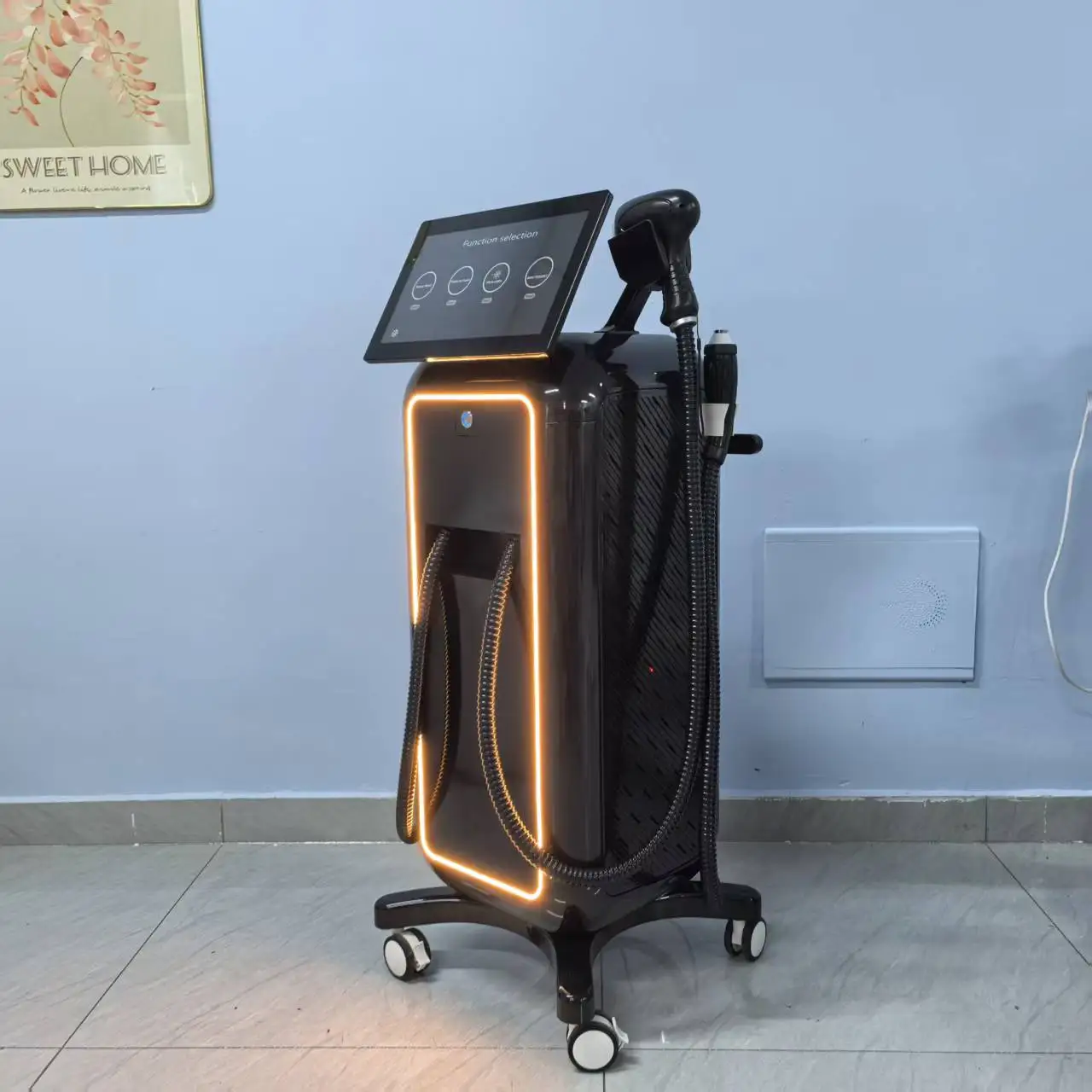 10Bars Professional 4-in-1 Diode Laser 4 Wavelength  5000W  IPL Hair Removal Device Pico RF Photorejuvenation Device