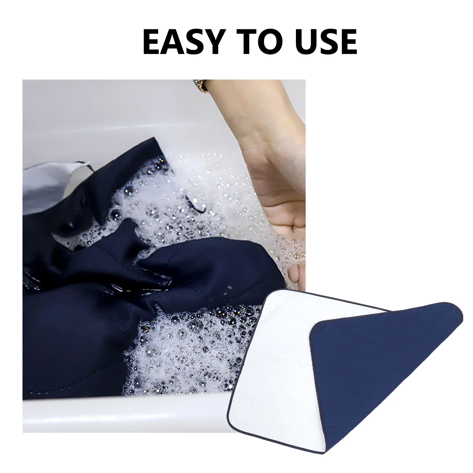 1 قطعة قابلة لإعادة الاستخدام المسنين تغيير الوسادة Antisnagging نونسليب مقاوم للماء قابل للغسل حصيرة المنزل السفر استخدام المسنين تغيير الوسادة #3