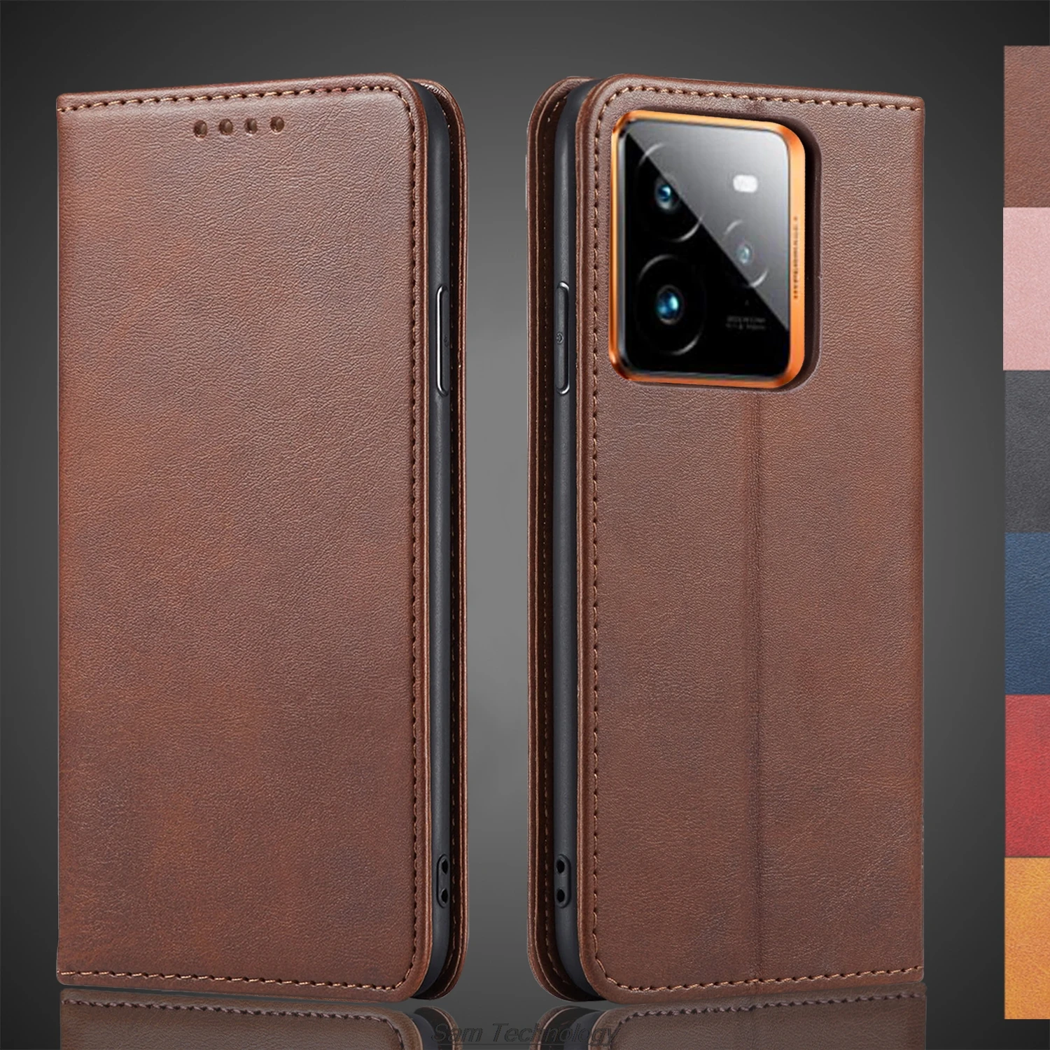 

Magnetic attraction Leather Case for OPPO Realme GT 7 Pro / GT7 Pro Holster Flip Cover Case Wallet Phone Bags Capa Fundas Coque