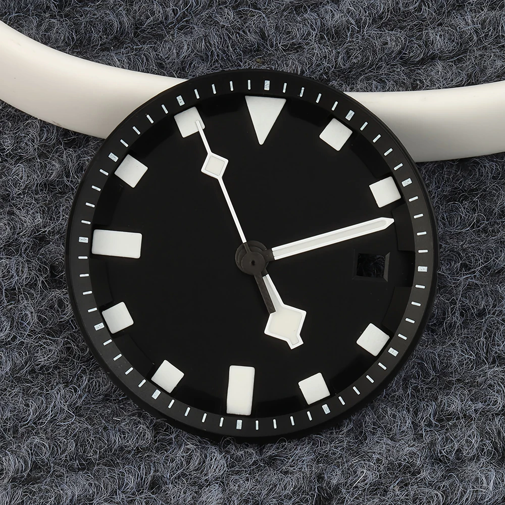 

Dial 31.8mm Ice blue Luminous Watch Dial and Hand For Pelagos Watch Case For Miyota 8215 Movement Watch Modification Accessories