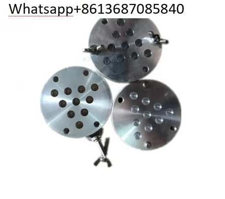 10 Holes Bullet-shaped Top And Bottom Opening Manual Round Suppository Mold Aluminum Alloy