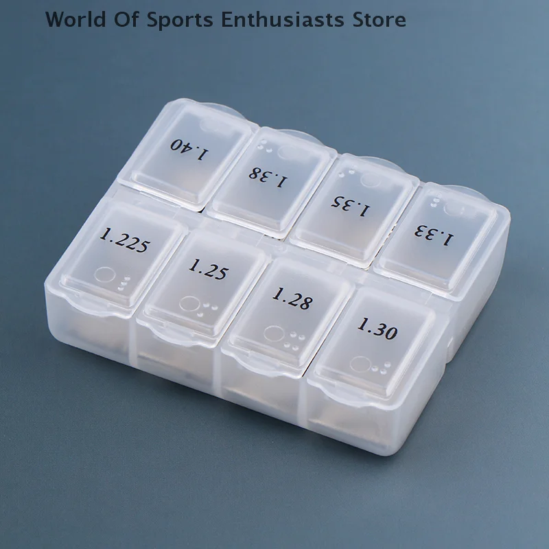 1 صندوق ضبط صيانة آلة وصلة رمح الأظافر أداة إصلاح 1635C رمح مسمار Shenda إبرة صندوق تخزين من البلاستيك أجزاء البيانو #4