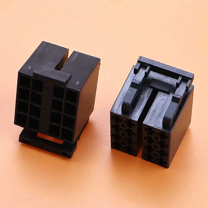 2/4/10Set 16Pin 3.5mm Auto Audio Cable Socket Automotive ISO Wire Plug Female Male Connector For Volkswagen VW Bora