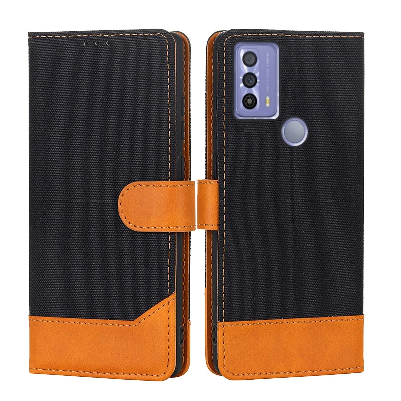 

Business Wallet Case For Fundas TCL 205 Flip Cover Cases For Carcasas TCL 205 Capinha For Capa TCL 205 handyhülle