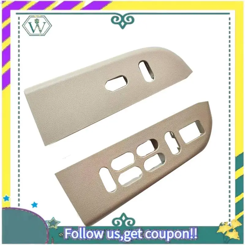 

Upgraded Car Window Lock Lift Switch Panel Trim Cover 2L1Z-14524-AA 6L1Z-14525-BA For Ford Expedition 2003-2006