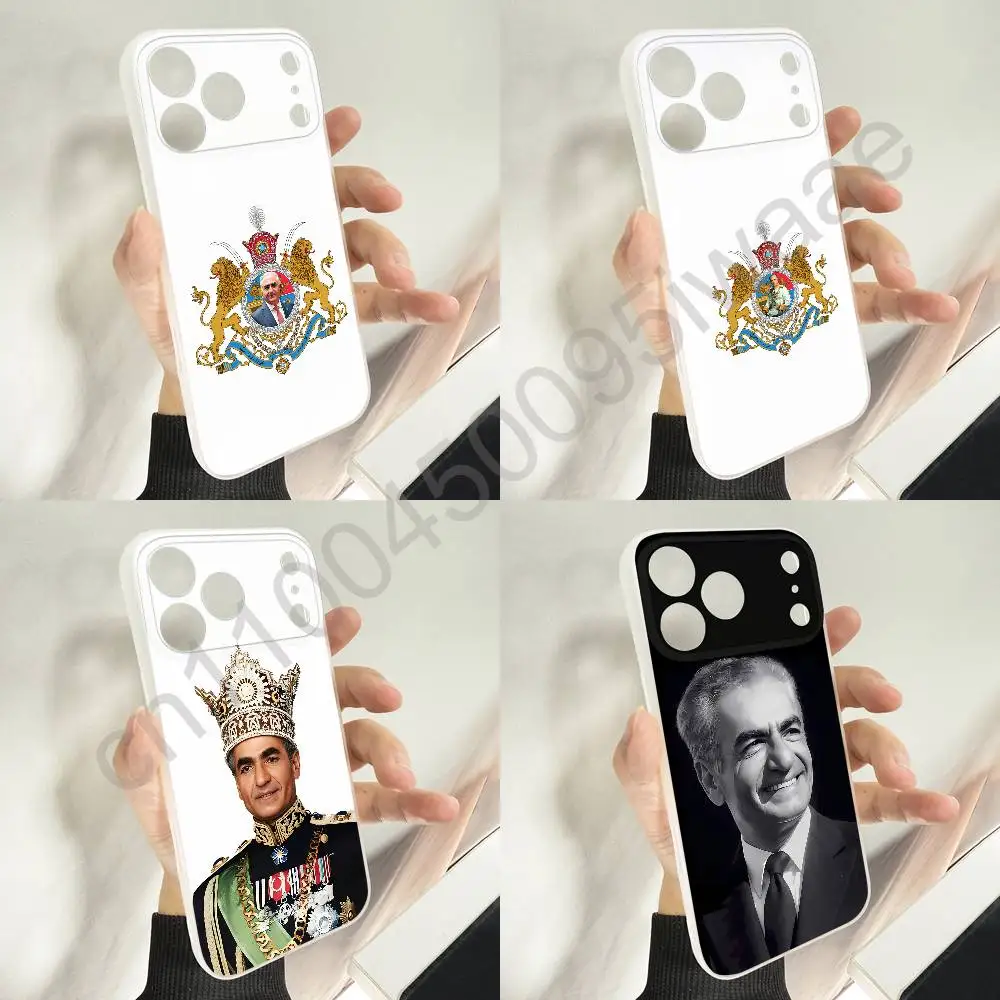 

Mohammad Reza Pahlavi Iran Phone Case For iPhone 11,16,15,14,13,17,12,Plus,E,Air,Mini,Pro,Max Wireless Charge Magnetic Cover