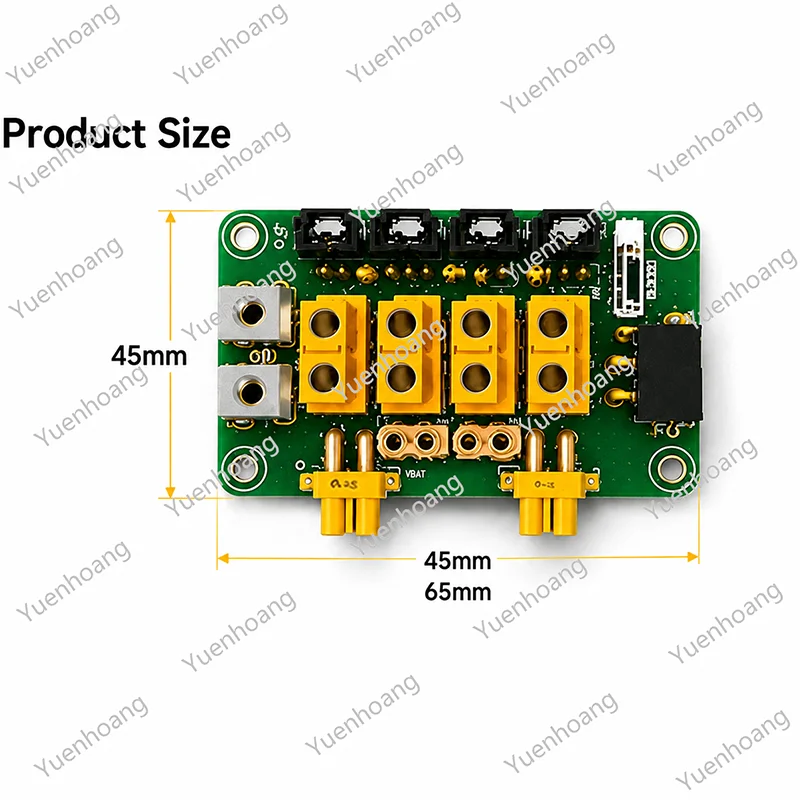 1Set PDB Module For Quadcopter - огляд і ціна Drone Battery Connector