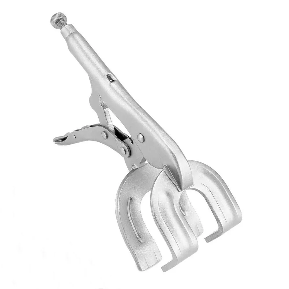 Multifunctional Welding Locking Pliers 9 Inch Adjustable Welding Clamp Plier Durable Quick-lock Release U-Shaped Pliers